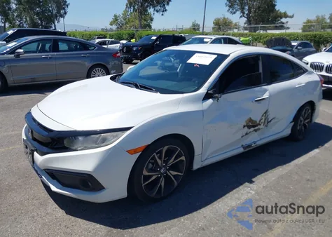 2019 Honda Civic Sport from USA, damaged, VIN 2HGFC2F81KH548194